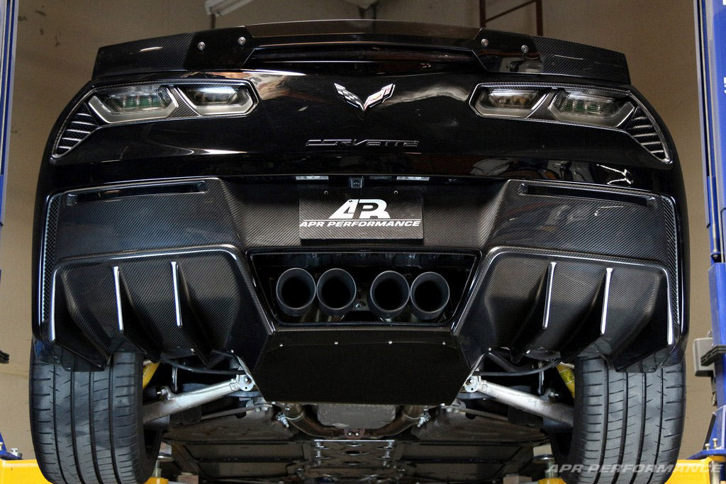APR Performance Carbon Fiber Rear Diffuser With Undertray - AB-277030-C-Dub Tech