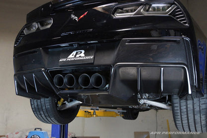 APR Performance Carbon Fiber Rear Diffuser With Undertray - AB-277030-C-Dub Tech