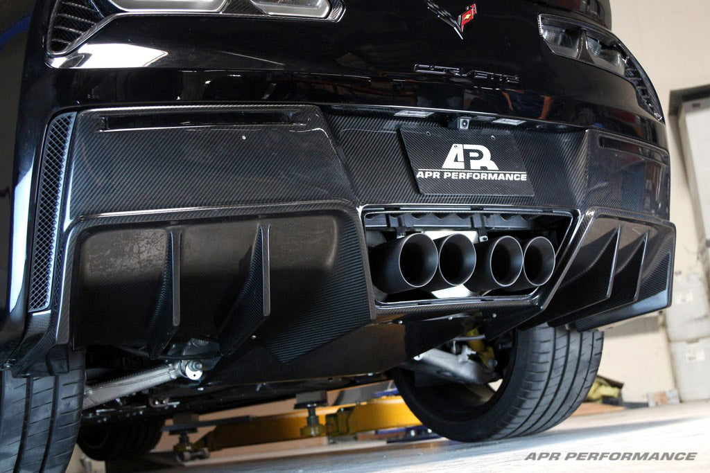 APR Performance Carbon Fiber Rear Diffuser With Undertray - AB-277030-C-Dub Tech