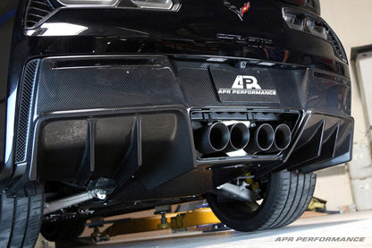 APR Performance Carbon Fiber Rear Diffuser With Undertray - AB-277030-C-Dub Tech