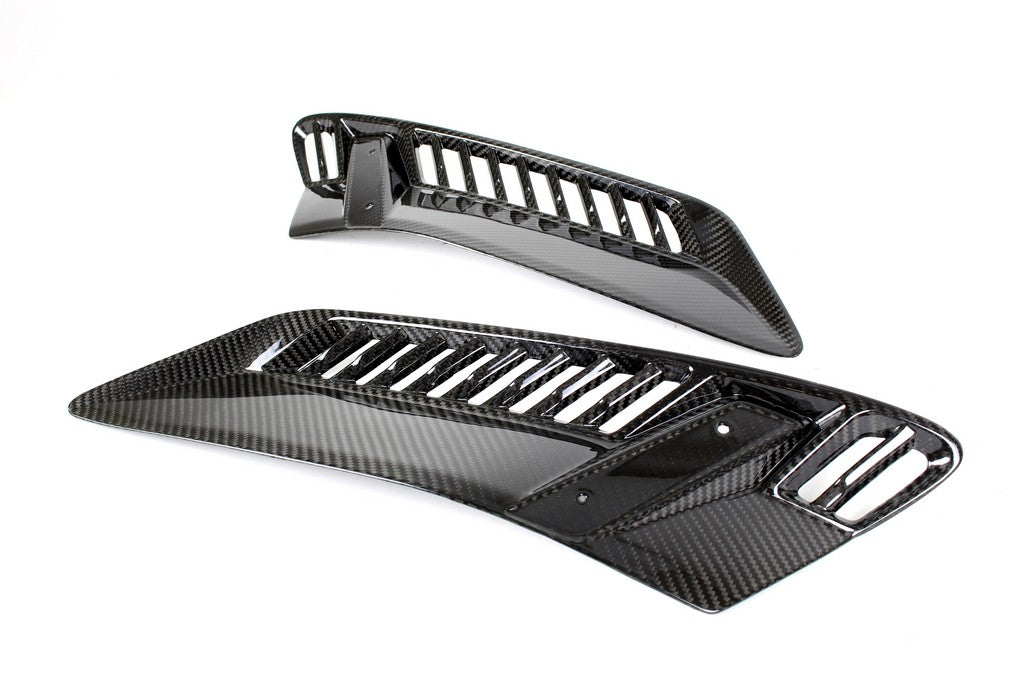 APR Performance 2015-UP Corvette C7/ZO6 Fender Vents - CF-700802-C-Dub Tech