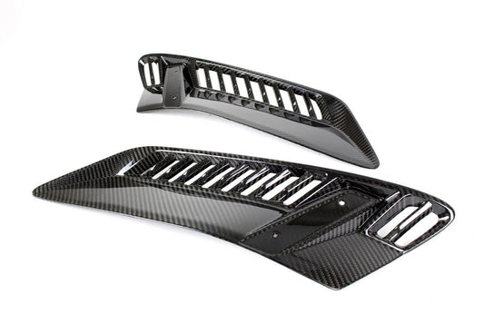 APR Performance 2015-UP Corvette C7/ZO6 Fender Vents - CF-700802-C-Dub Tech
