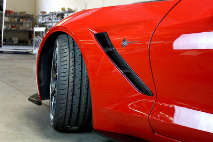 APR Performance 2014-UP Corvette C7 Fender Vents - CF-700002-C-Dub Tech