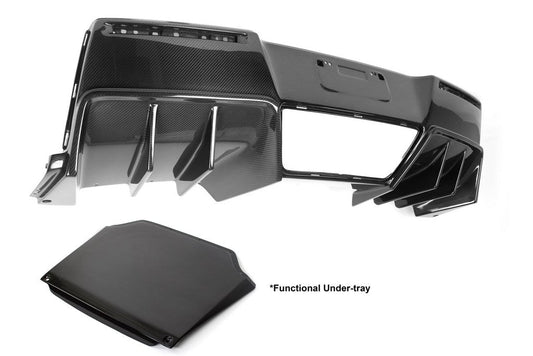 APR Performance Carbon Fiber Rear Diffuser With Undertray - AB-277030-C-Dub Tech