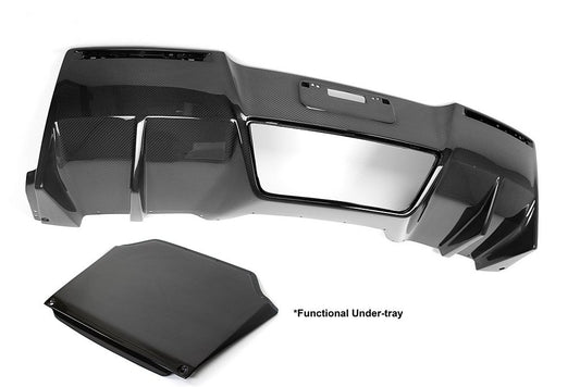 APR Performance Carbon Fiber Rear Diffuser With Undertray - AB-277020-C-Dub Tech