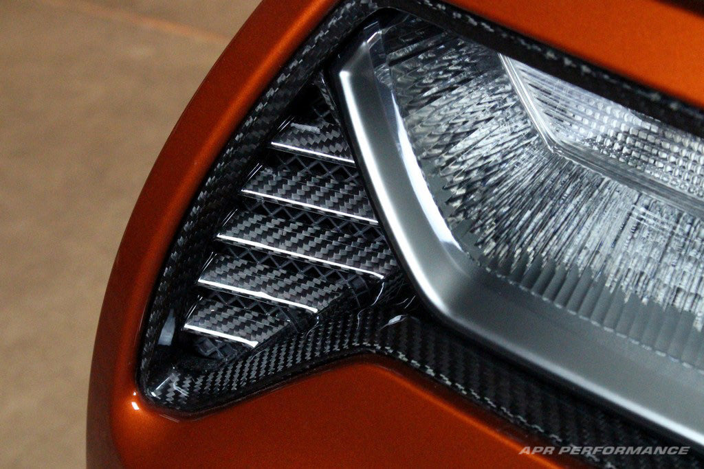 APR Performance Carbon Fiber Tail light Bezel - CBX-C7TBEZEL-C-Dub Tech