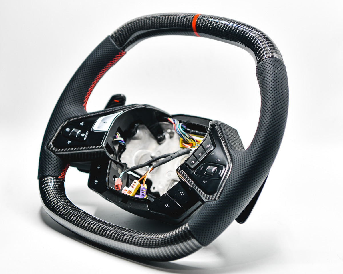 Chevrolet Corvette C8 OEM Upgraded Customized Steering Wheel 2020+