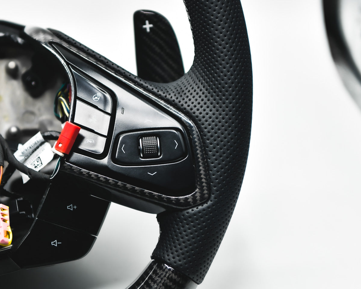 Chevrolet Corvette C8 OEM Upgraded Customized Steering Wheel 2020+
