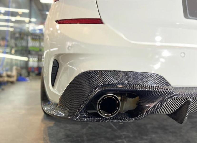 CMST Tuning Carbon Fiber Rear Diffuser for BMW 3 Series G20 G21 M340i 330i 2019-2022