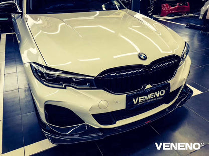 CMST Tuning Carbon Fiber Front Lip Splitter for BMW 3 Series G20 M340i 330i 2019-2022