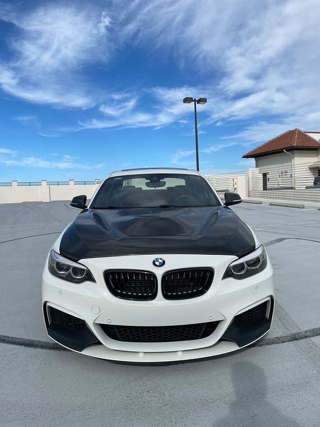 CMST Tuning Carbon Fiber GTS Style Vented Hood For BMW M2 / M2C F87 2 Series F22 2014-ON