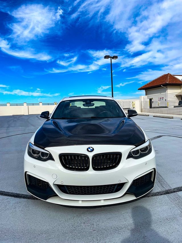 CMST Tuning Carbon Fiber GTS Style Vented Hood For BMW M2 / M2C F87 2 Series F22 2014-ON