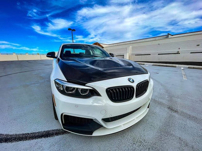 CMST Tuning Carbon Fiber GTS Style Vented Hood For BMW M2 / M2C F87 2 Series F22 2014-ON