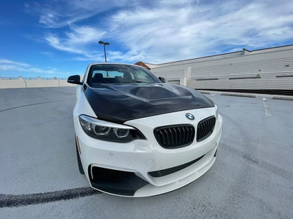 CMST Tuning Carbon Fiber GTS Style Vented Hood For BMW M2 / M2C F87 2 Series F22 2014-ON