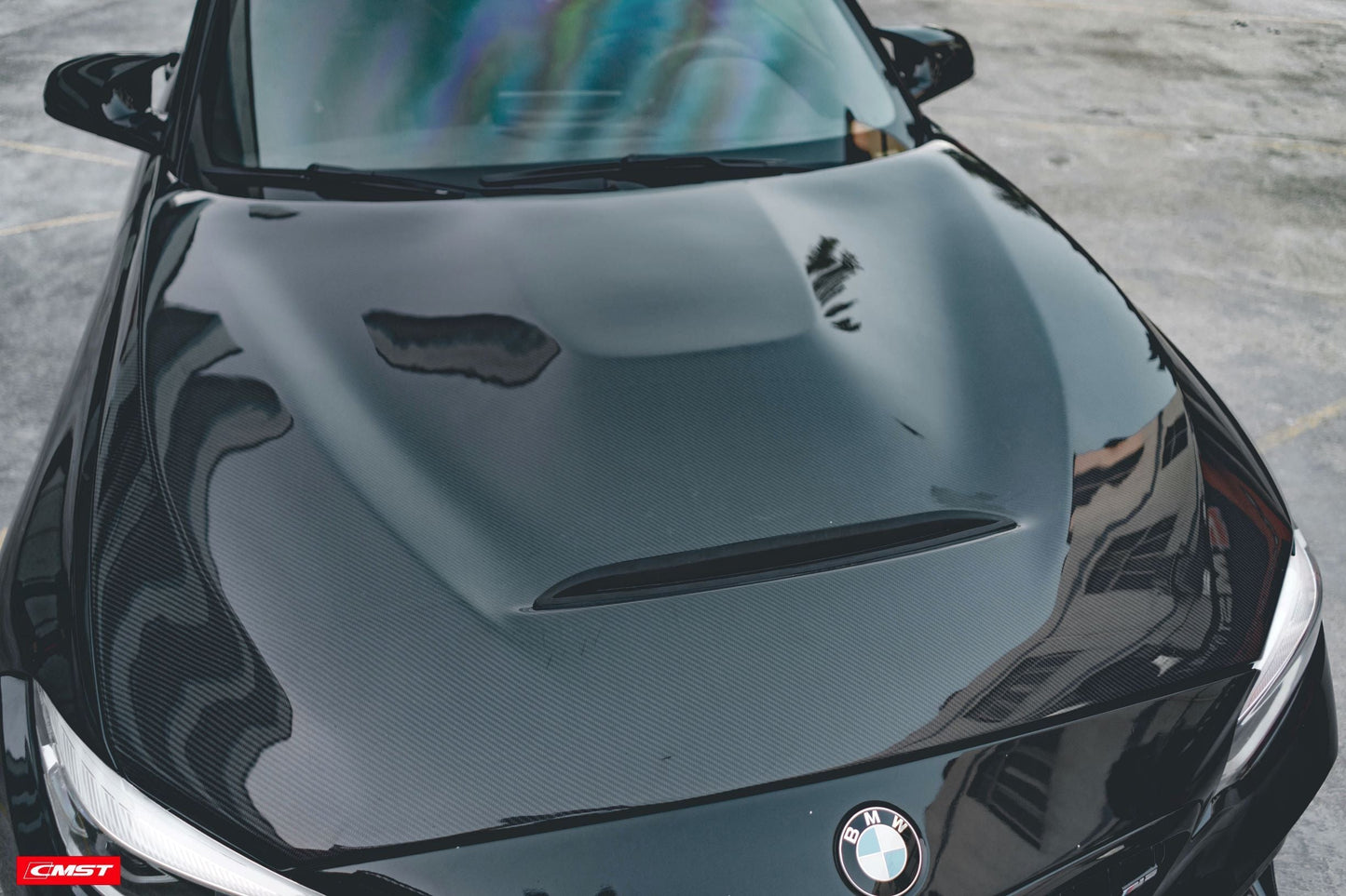 CMST Tuning Carbon Fiber GTS Style Vented Hood For BMW M2 / M2C F87 2 Series F22 2014-ON