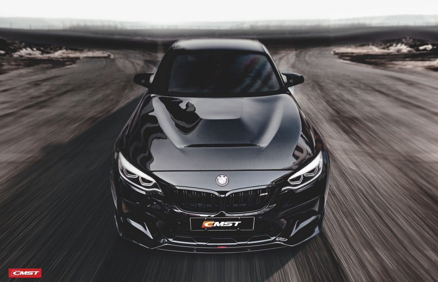 CMST Tuning Carbon Fiber GTS Style Vented Hood For BMW M2 / M2C F87 2 Series F22 2014-ON