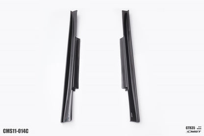 CMST Carbon Fiber Side Skirt Stage 2 Replacement for Nissan GTR GT-R R35 2008-2016