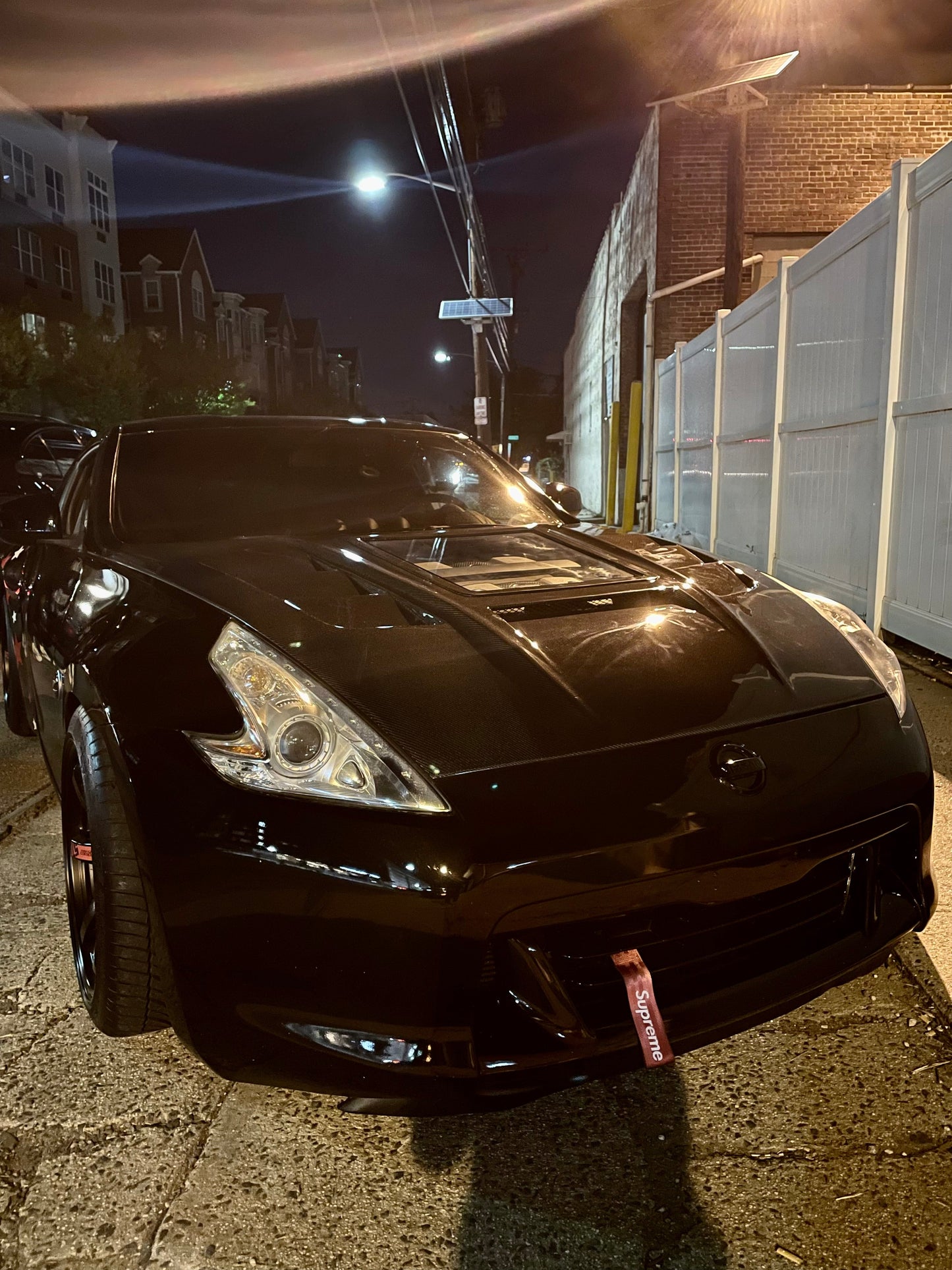 CMST Tuning Carbon Fiber Hood with Tempered Glass for Nissan 370Z Z34 Fairlady Z