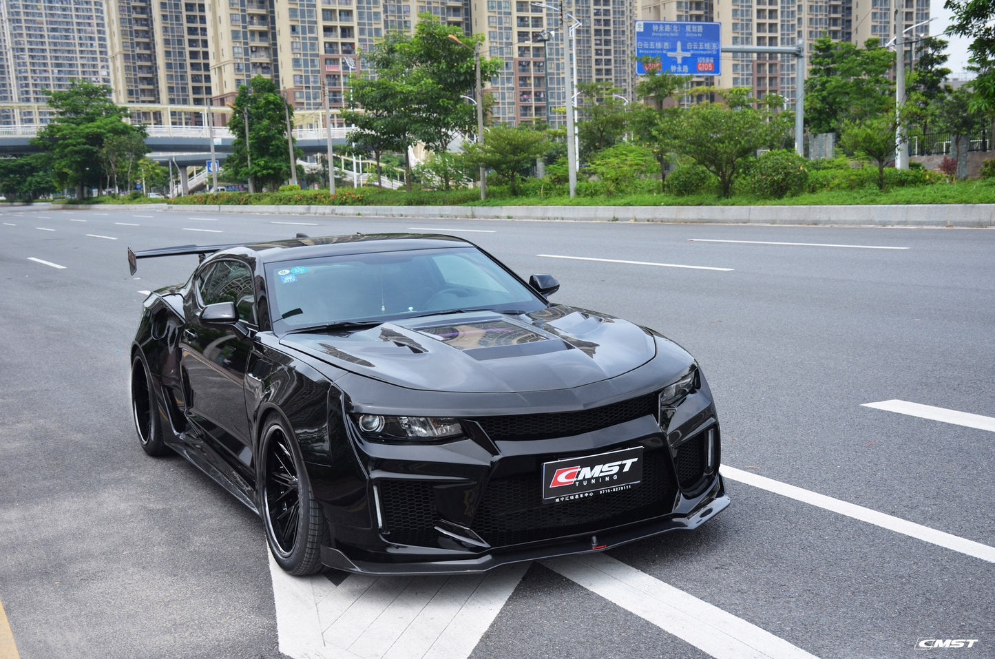 CMST Carbon Fiber Front Widebody Fenders (4Pcs) for Chevrolet Camaro 2016-2020