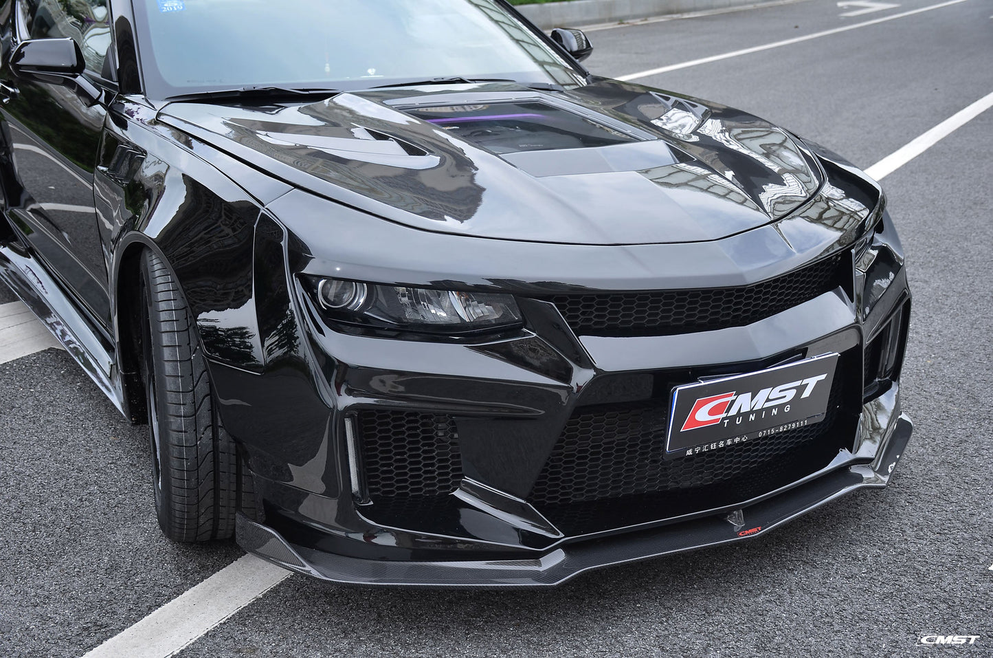 CMST Carbon Fiber Front Widebody Fenders (4Pcs) for Chevrolet Camaro 2016-2020