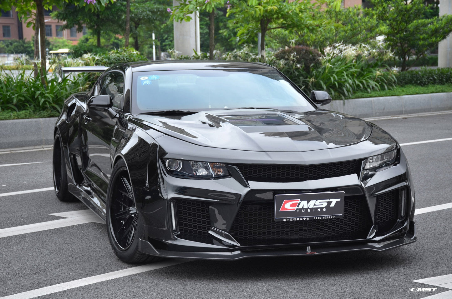 CMST Carbon Fiber Front Widebody Fenders (4Pcs) for Chevrolet Camaro 2016-2020