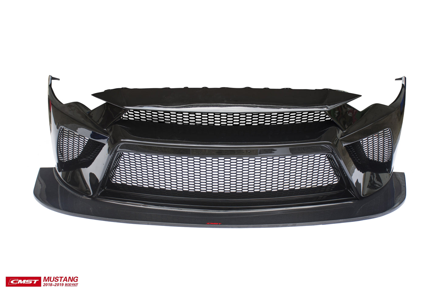 CMST Tuning Carbon Fiber Front Bumper & Front Lip for Ford Mustang S550.2 2018 - 2022