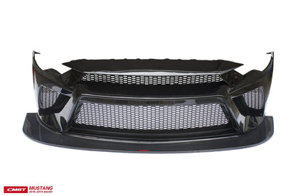 CMST Tuning Carbon Fiber Front Bumper & Front Lip for Ford Mustang S550.2 2018 - 2022
