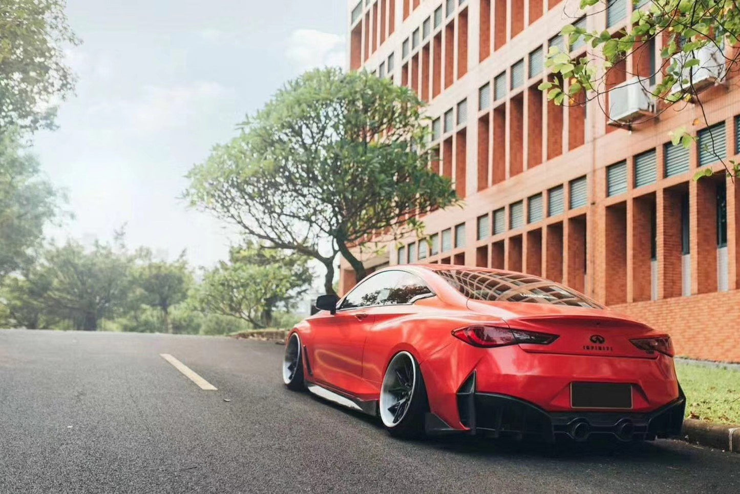 CMST Tuning Carbon Fiber Full Body Kit for Infiniti Q60 to Project Black S concept 2017-2022