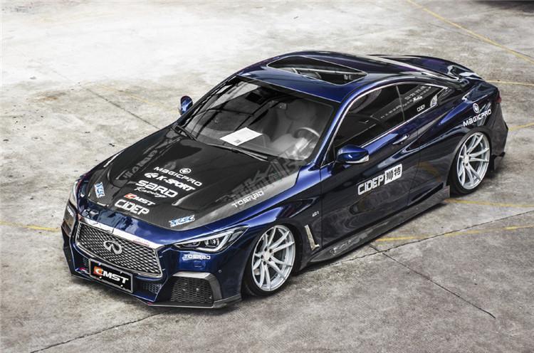 CMST Tuning Carbon Fiber Full Body Kit for Infiniti Q60 to Project Black S concept 2017-2022
