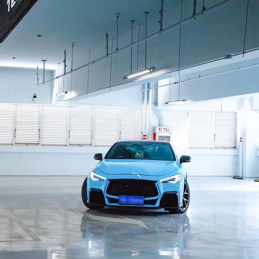 CMST Tuning Carbon Fiber Full Body Kit for Infiniti Q60 to Project Black S concept 2017-2022