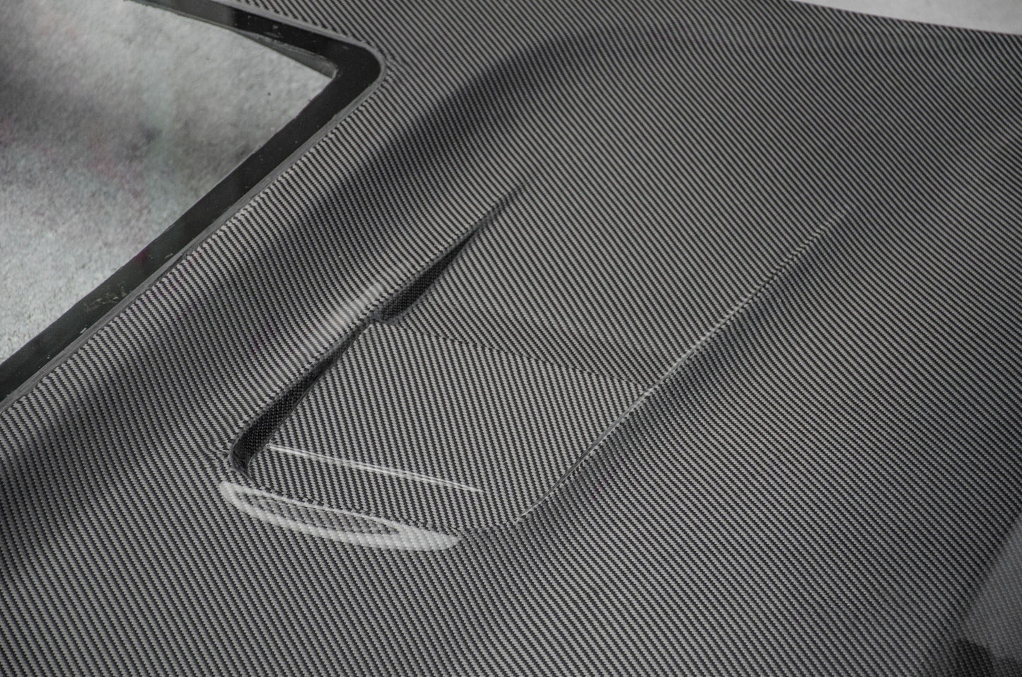 CMST Carbon Fiber Tempered Glass Transparent Hood Bonnet Clearview for Jaguar F-Type 2014-2020