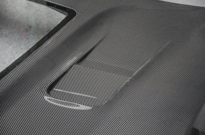 CMST Carbon Fiber Tempered Glass Transparent Hood Bonnet Clearview for Jaguar F-Type 2014-2020