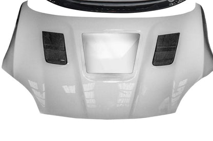 CMST Carbon Fiber Tempered Glass Transparent Hood Bonnet Clearview for Jaguar F-Type 2014-2020