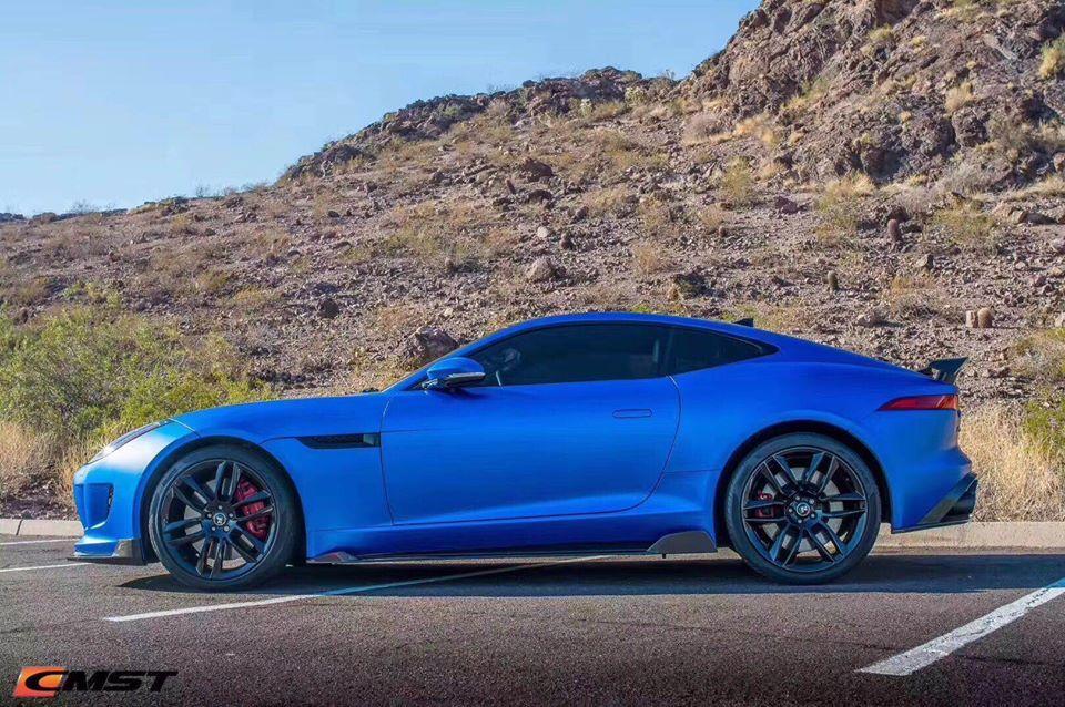 CMST Carbon fiber Rear Spoiler Wing Ver.1 for Jaguar F-Type 2014-ON