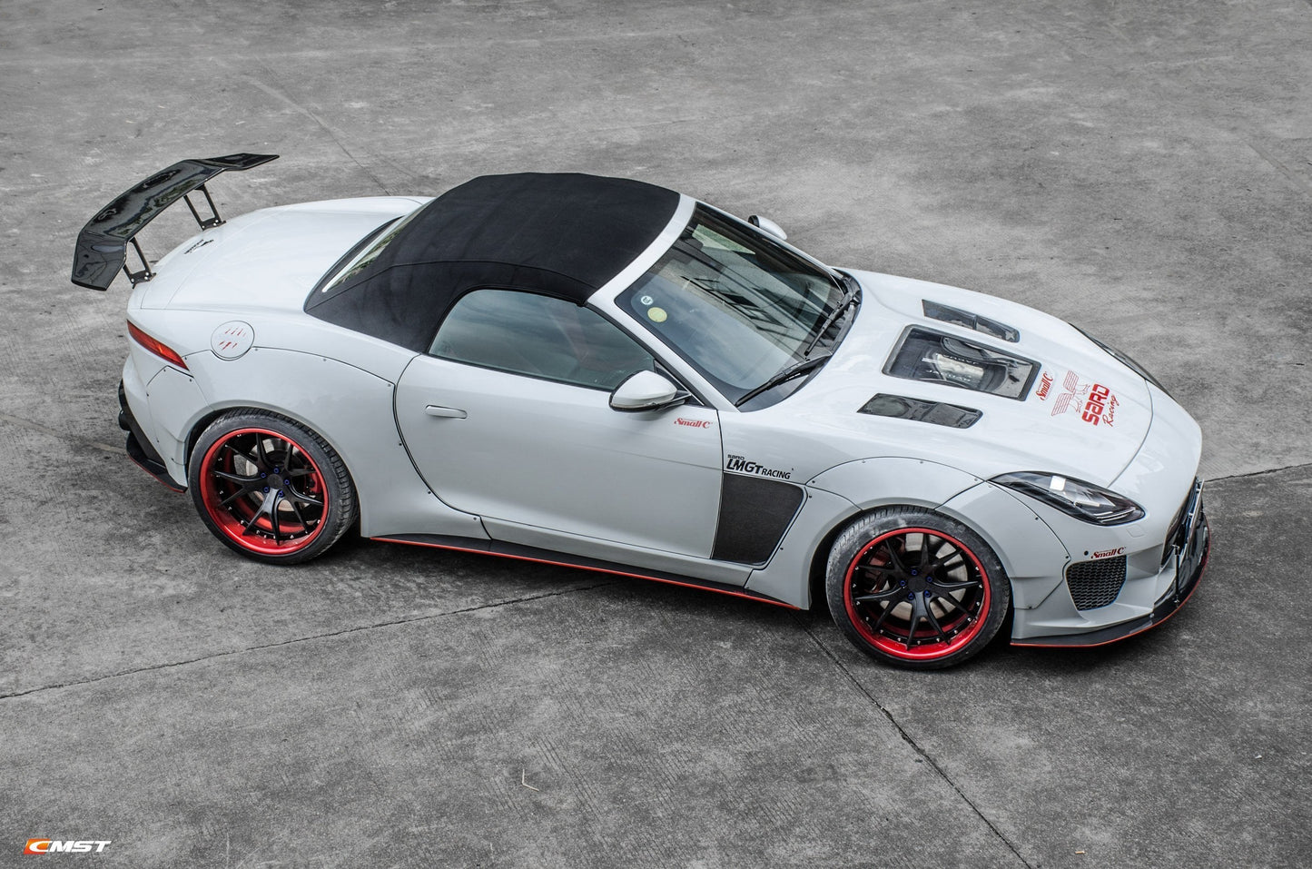 CMST Carbon Fiber Side skirts (Fit CMST Widebody kit) for Jaguar F-Type 2014-ON