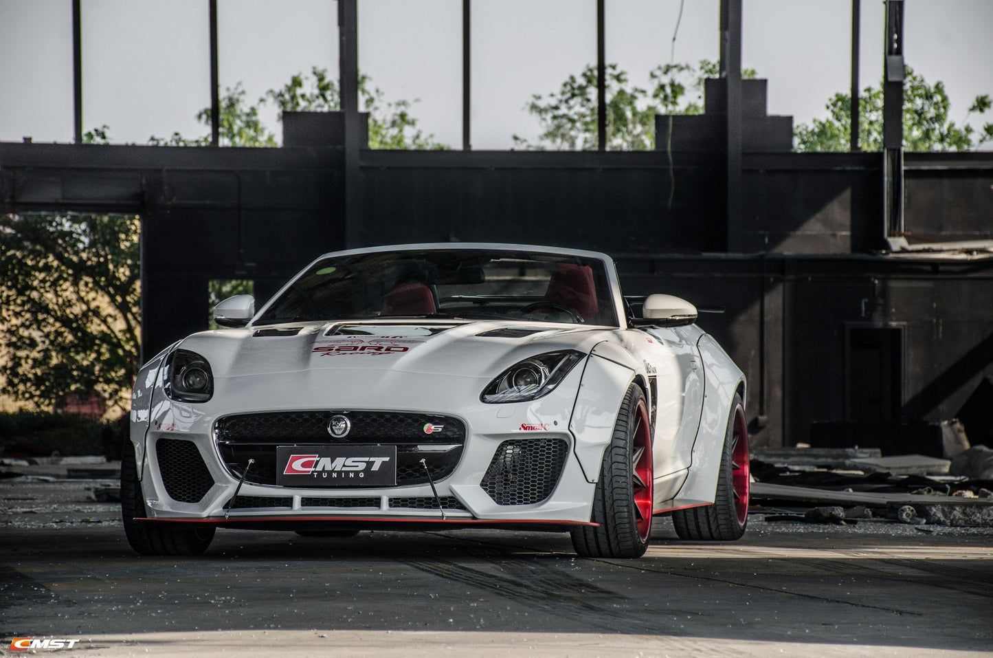 CMST Carbon Fiber Side skirts (Fit CMST Widebody kit) for Jaguar F-Type 2014-ON