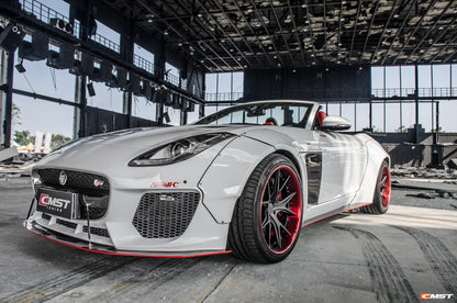 CMST Jaguar Carbon Fiber Front Bumper & Lip for F-Type 2014-ON