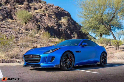 CMST Carbon fiber Front Splitter for Jaguar F-Type 2014-2018