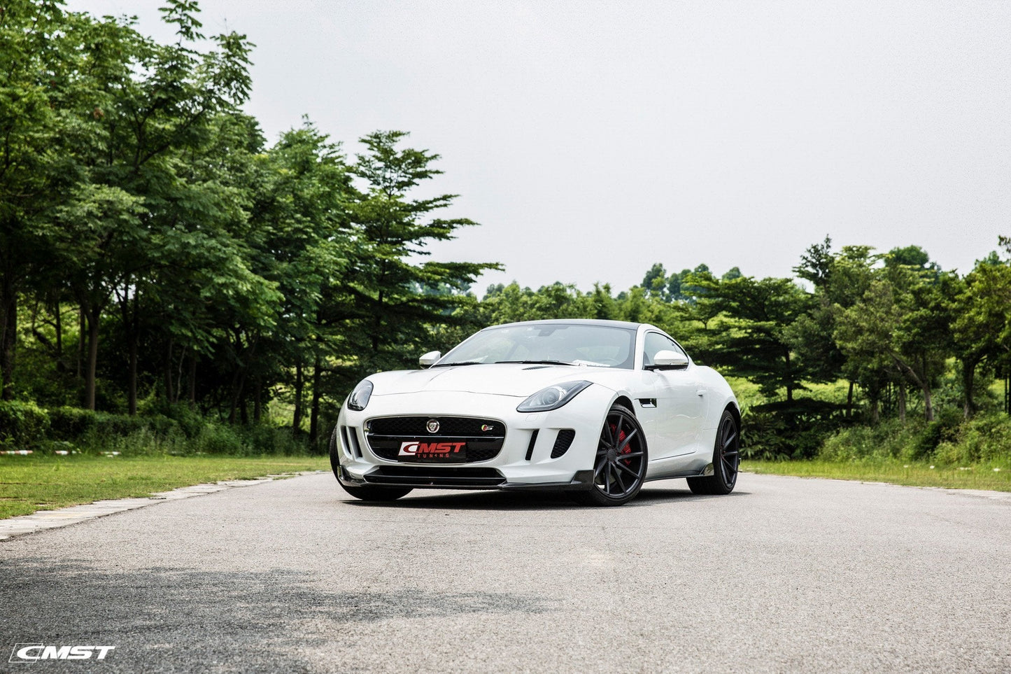 CMST Carbon fiber Front Splitter for Jaguar F-Type 2014-2018