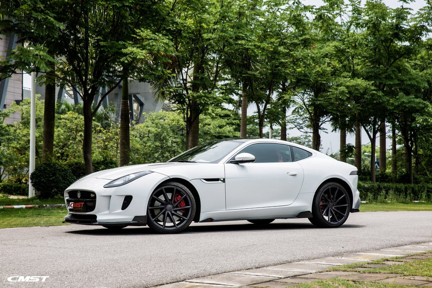 CMST Carbon fiber Front Splitter for Jaguar F-Type 2014-2018