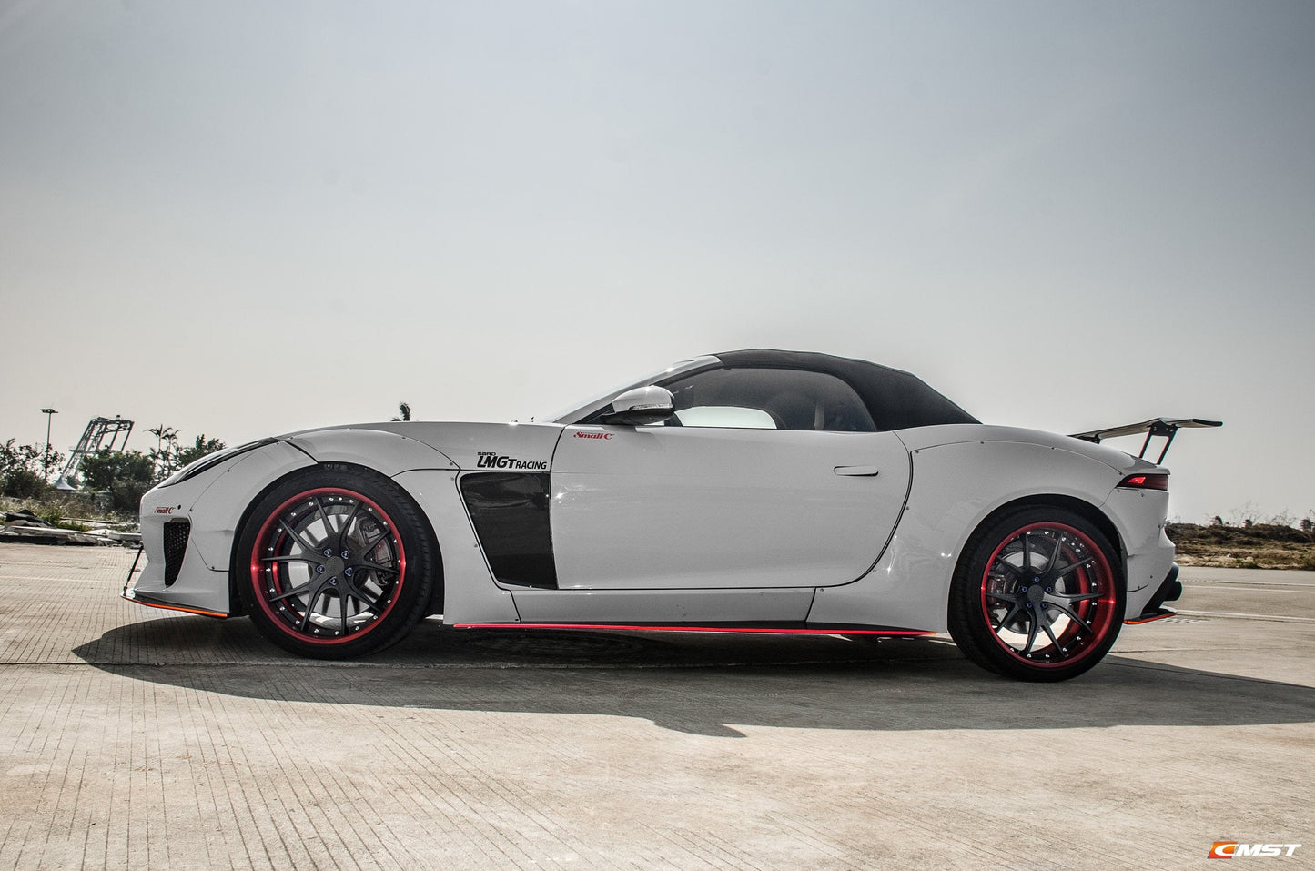 CMST Carbon fiber Rear Spoiler Wing Ver.2 for Jaguar F-Type 20