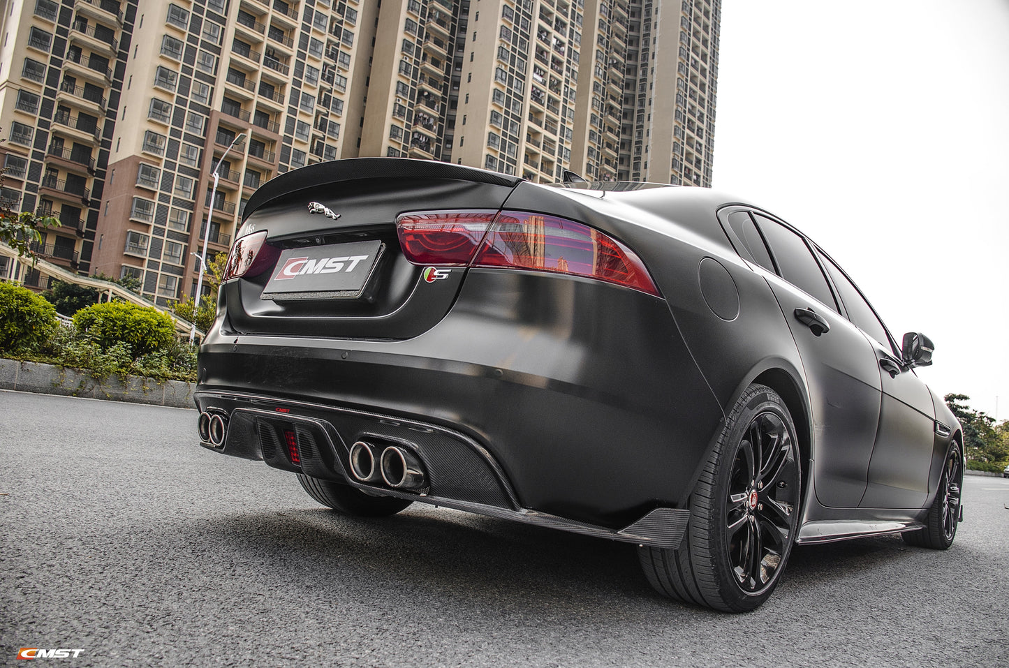 CMST Carbon Fiber Rear Spoiler for Jaguar XE 2016-ON