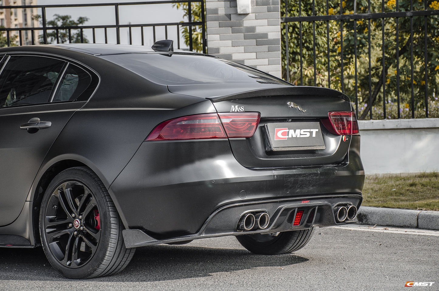 CMST Carbon Fiber Rear Spoiler for Jaguar XE 2016-ON
