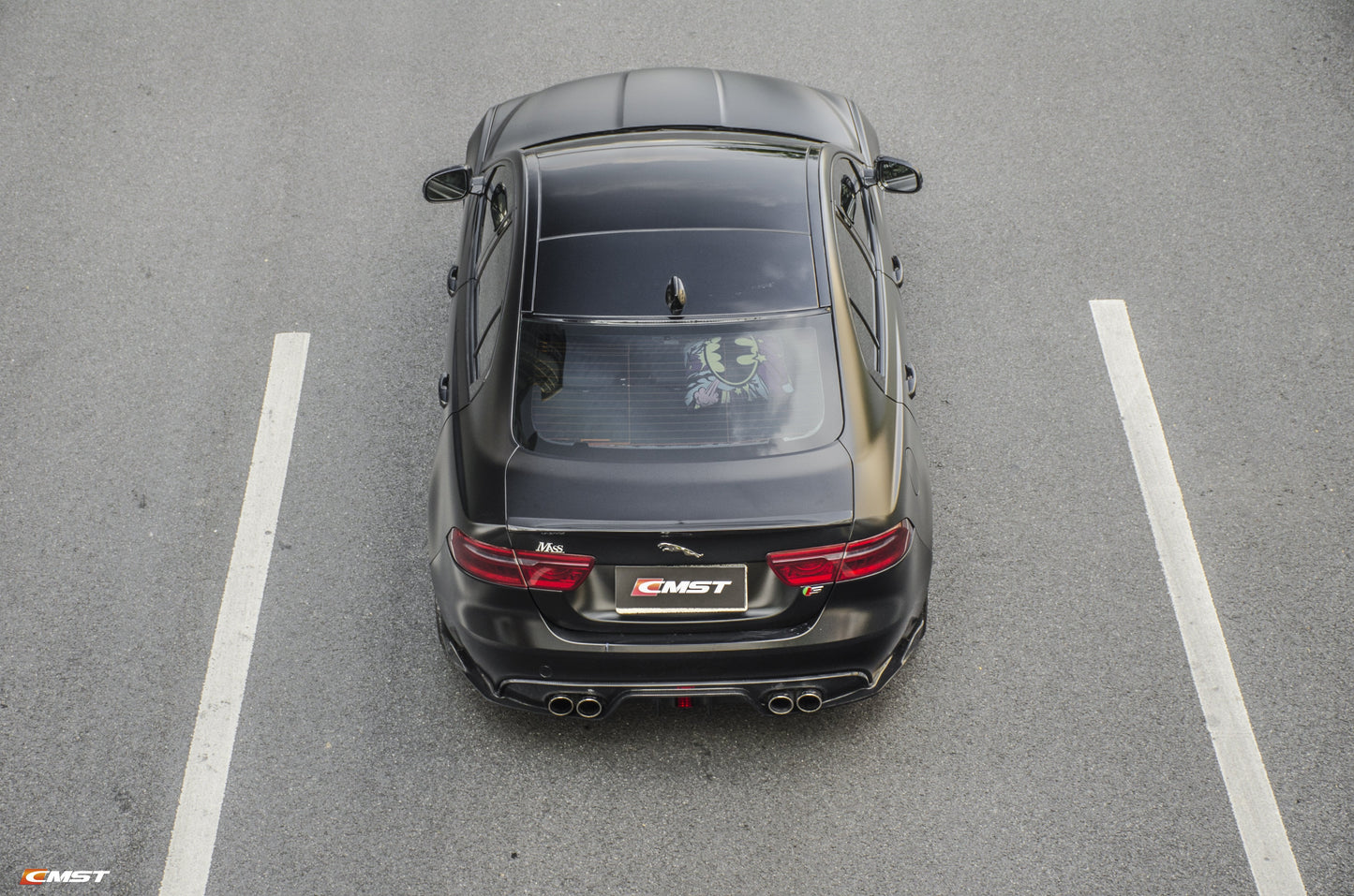 CMST Carbon Fiber Rear Spoiler for Jaguar XE 2016-ON
