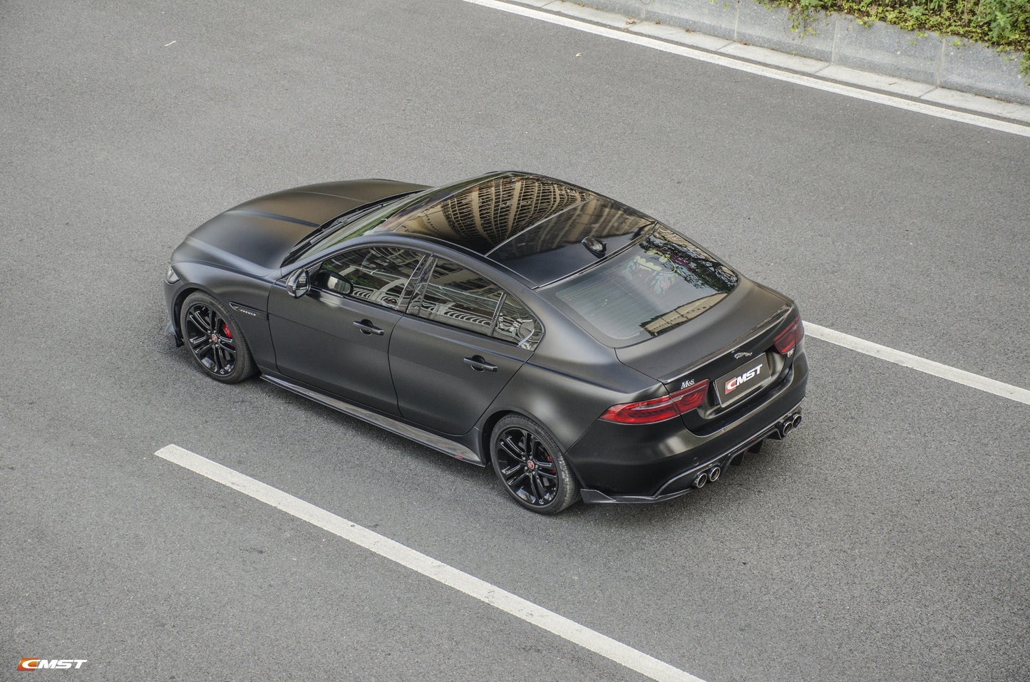 CMST Carbon Fiber Rear Spoiler for Jaguar XE 2016-ON