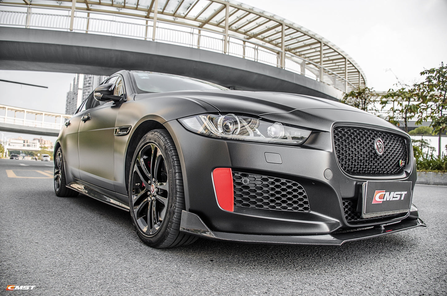 CMST Carbon Fiber Side Skirts for Jaguar XE 2016-ON