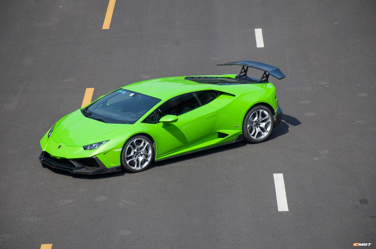 CMST Carbon Fiber Rear Spoiler Wing for Lamborghini Huracan LP610