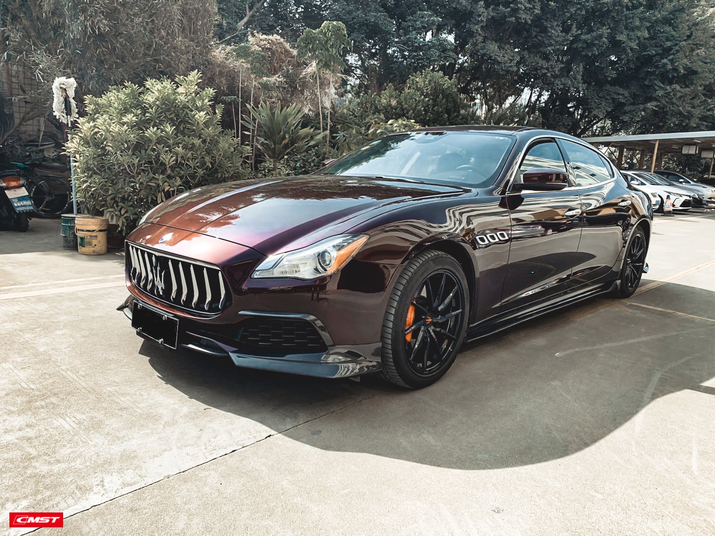 CMST Carbon Fiber Side Skirts for Maserati Quattroporte 2017-2019