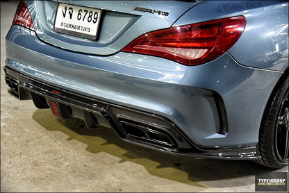 CMST Carbon Fiber Rear Diffuser for C117 2014-2019 CLA-250 CLA-45 AMG