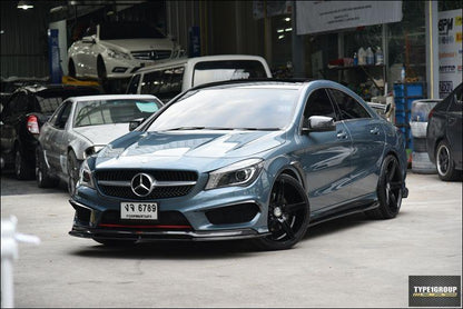 CMST Carbon Fiber Front Lip ( 2 Pcs) for C117 2014-2016 CLA250 CLA45 AMG
